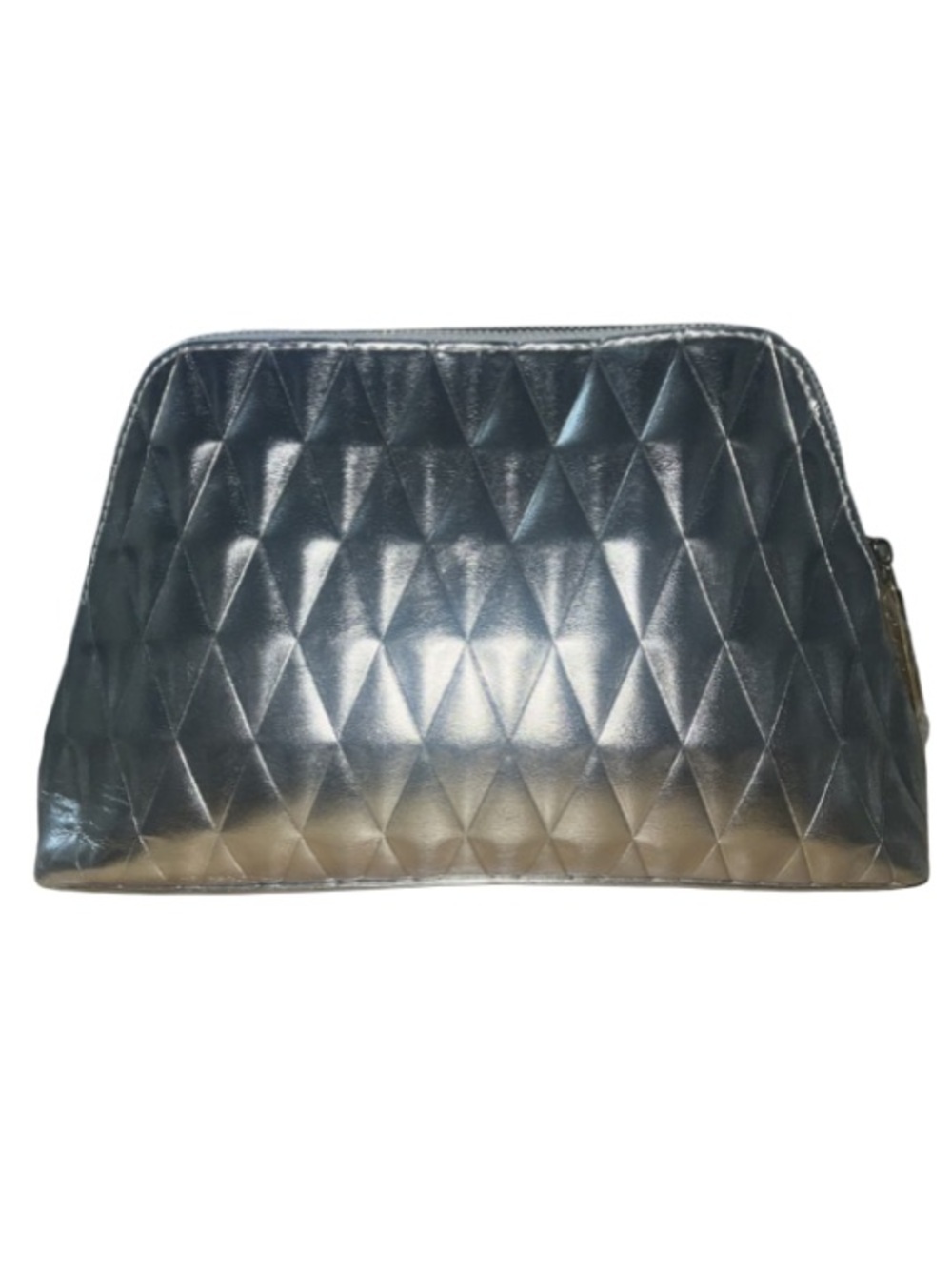 NWOT Jean Paul Gaultier Silver
Quilted Cosmetic Pouch Bag
